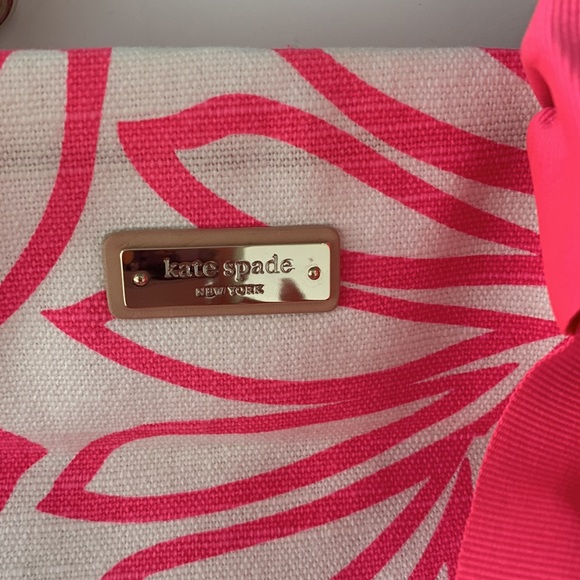 *LIKE NEW* Kate Spade Palm Fronds Print Tote - Picture 7 of 17